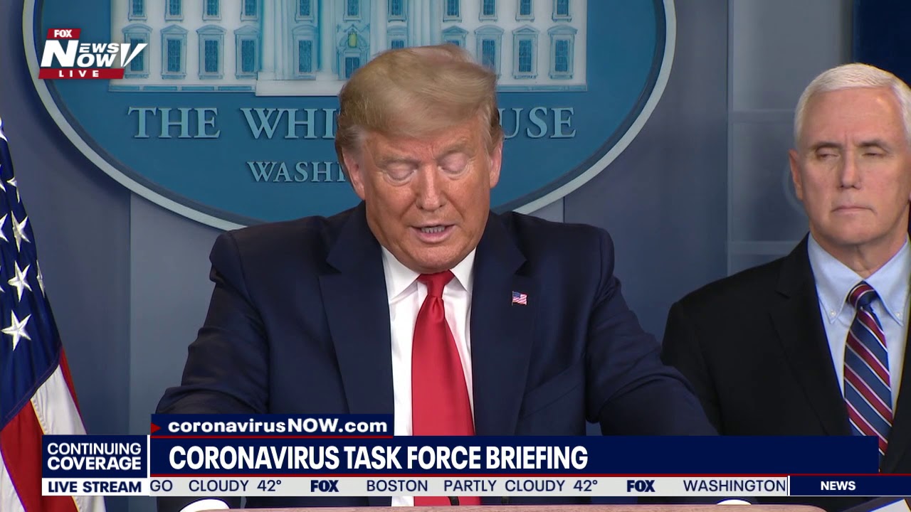 FULL BRIEFING: Task Force team talks latest numbers & more at White House