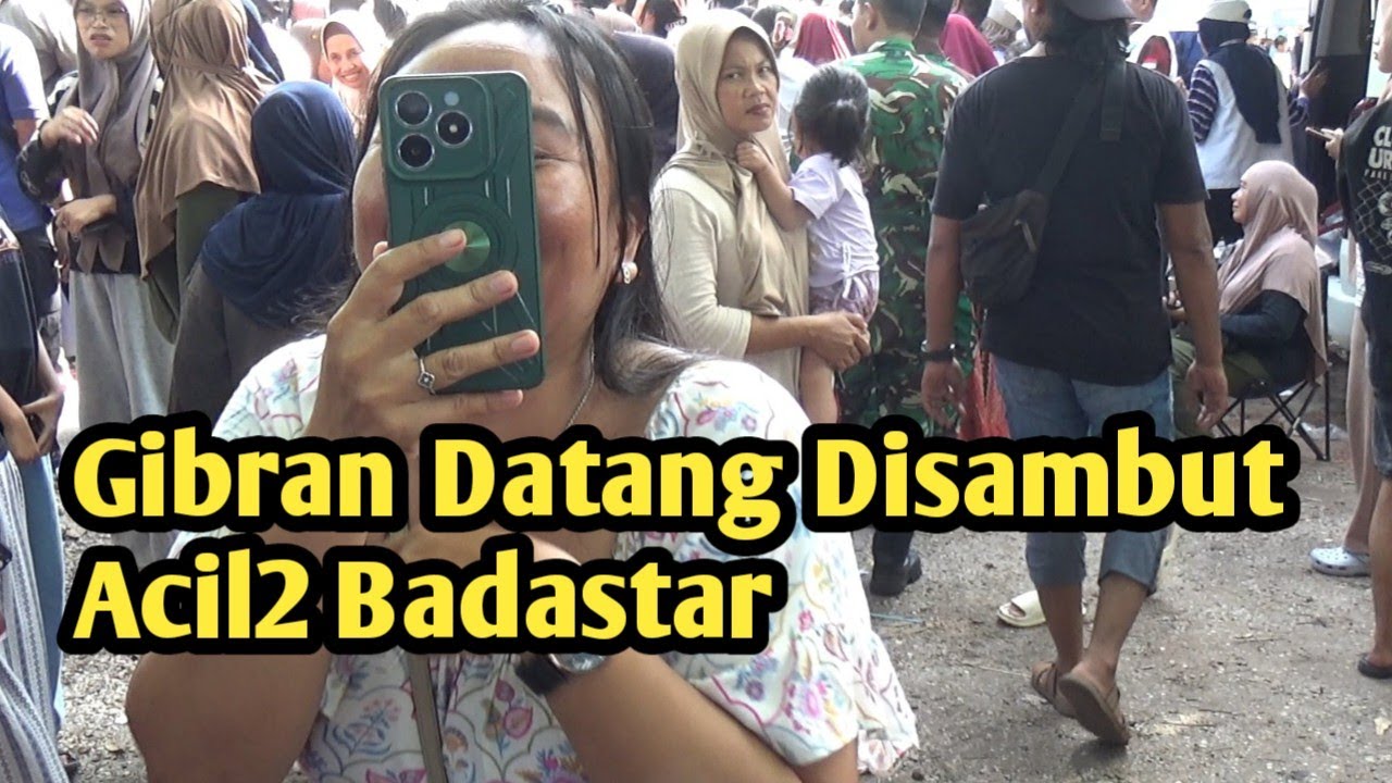 Suasana Wapres Gibran Saat Tiba di Sungai Tabuk, Bertemu Langsung Warga Terdampak Banjir