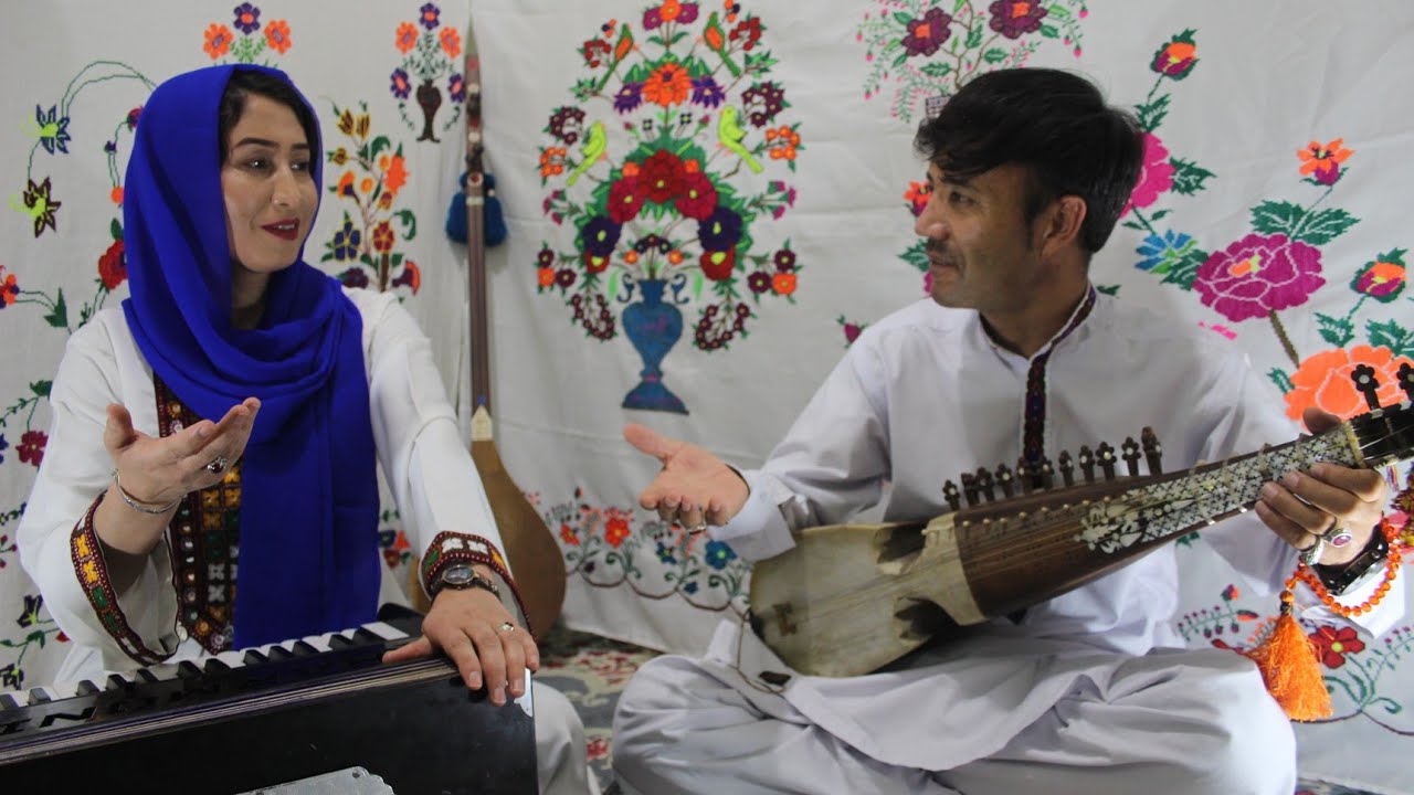 New music #Hazaragi #Gulab Haidari and #Aziza kalani# اهنگ جدید دوگانه#  ازســیاچوب