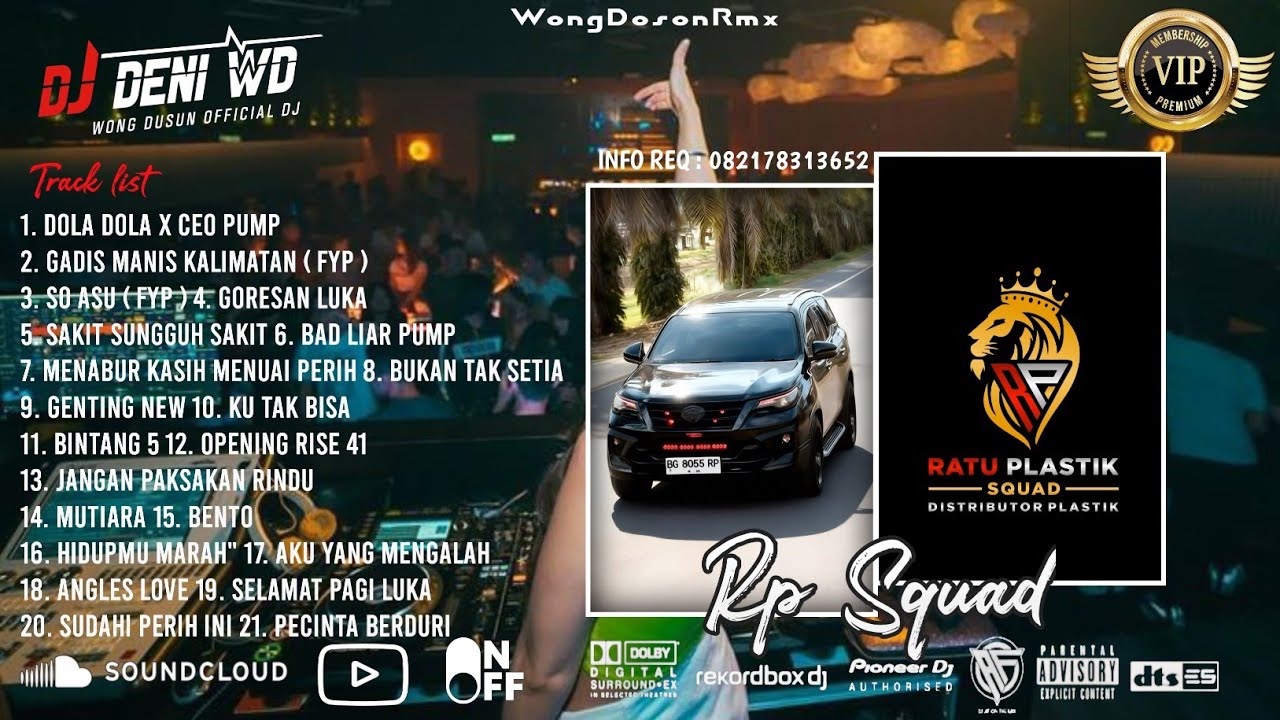 DJ WONG DOSON™ SO ASU X GADIS MANIS KALI MANTAN VIRAL FUNKOT TOP TERBARU SPESIAL RP SQUAD VVIP