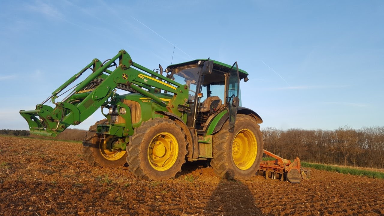 [Uncut] Kreiseln mit John Deere 5080R