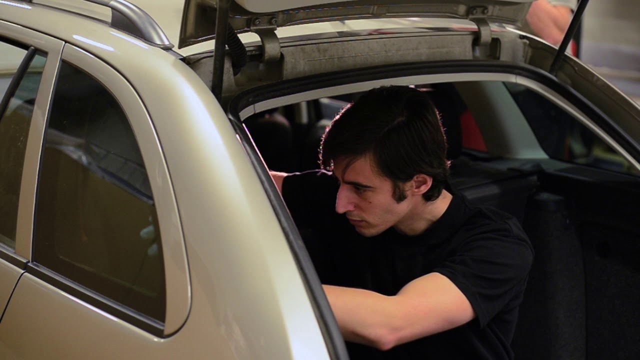 Montaggio Solarplexius su Skoda Fabia Combi
