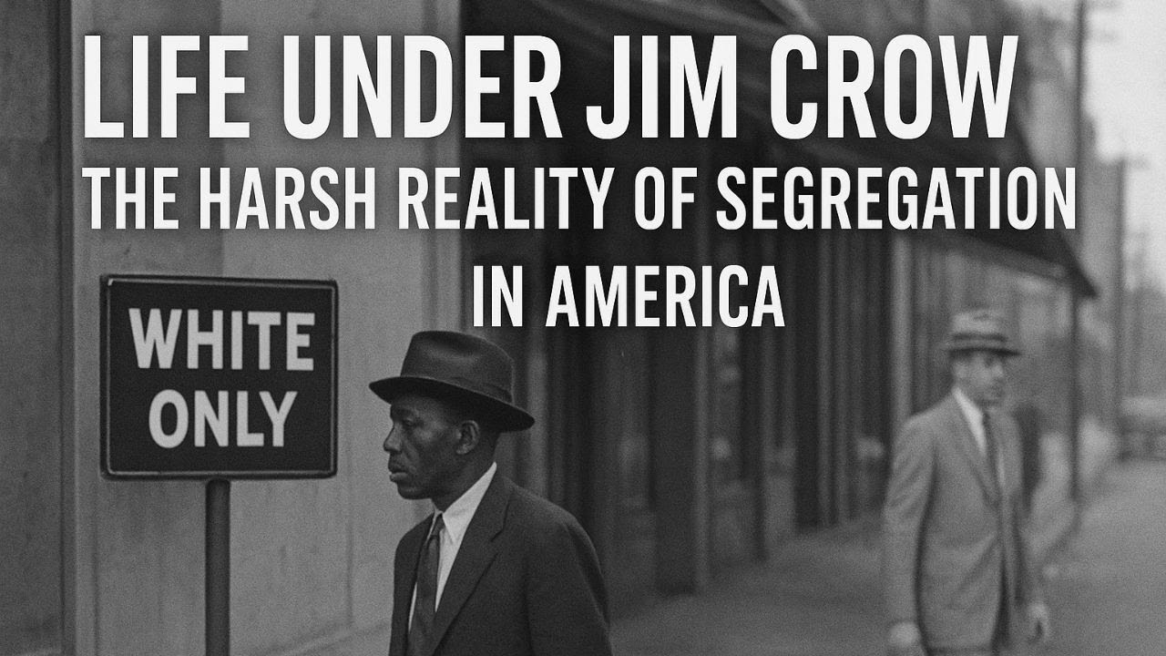 Life Under Jim Crow: The Harsh Reality of Segregation in America | Black History