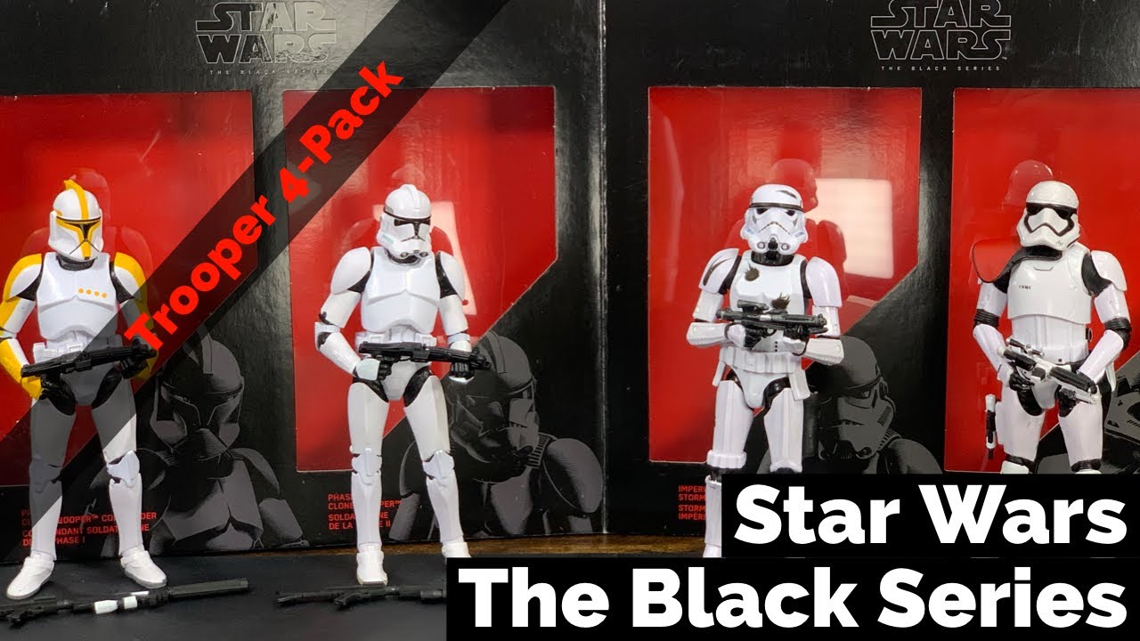 Stormtrooper 4-Pack | Amazon Exclusive | Star Wars The Black Series | Unboxing & Review