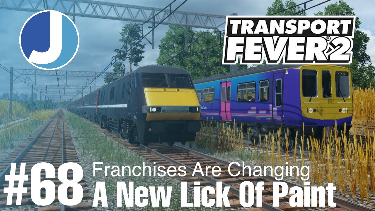 A New Lick Of Paint | Transport Fever 2 | Race To The North | Episode 68