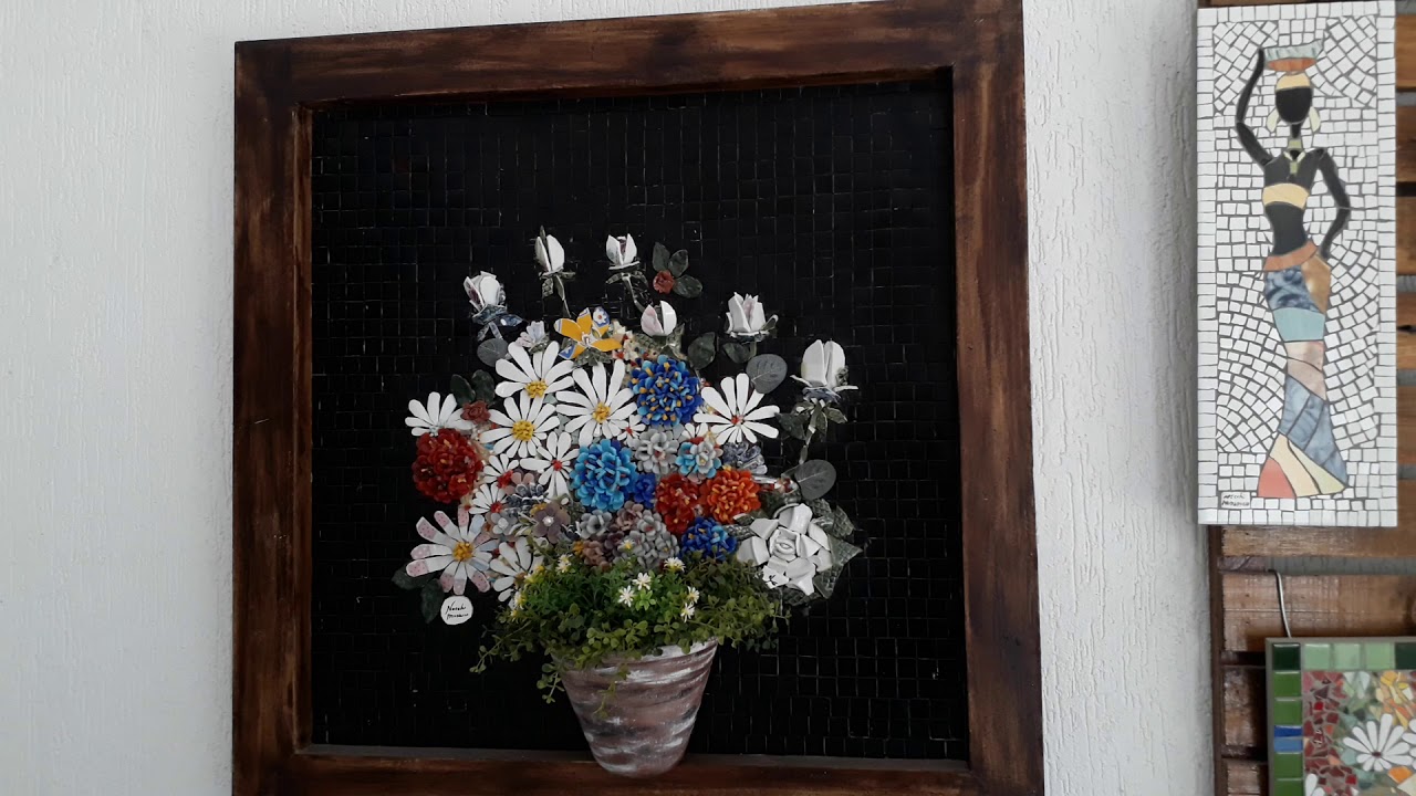 Aula de mosaico- Afrina pronta