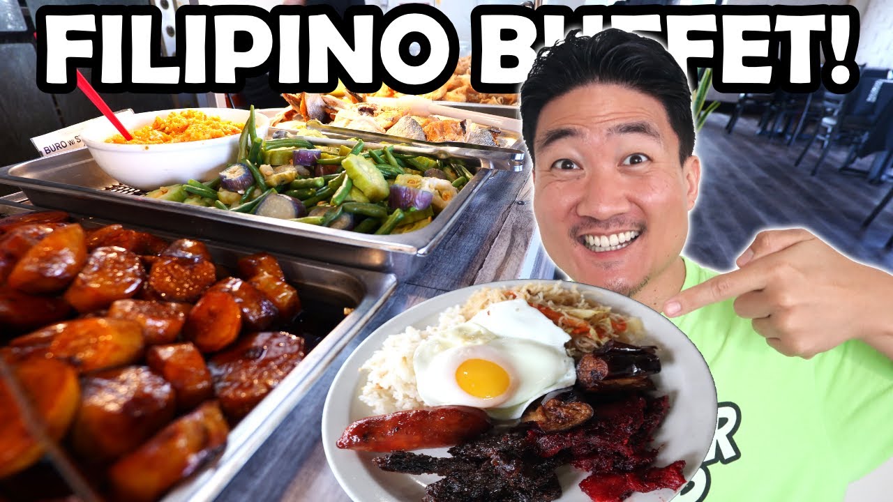 $16.99 FILIPINO BUFFET ALL YOU CAN EAT near Los Angeles!