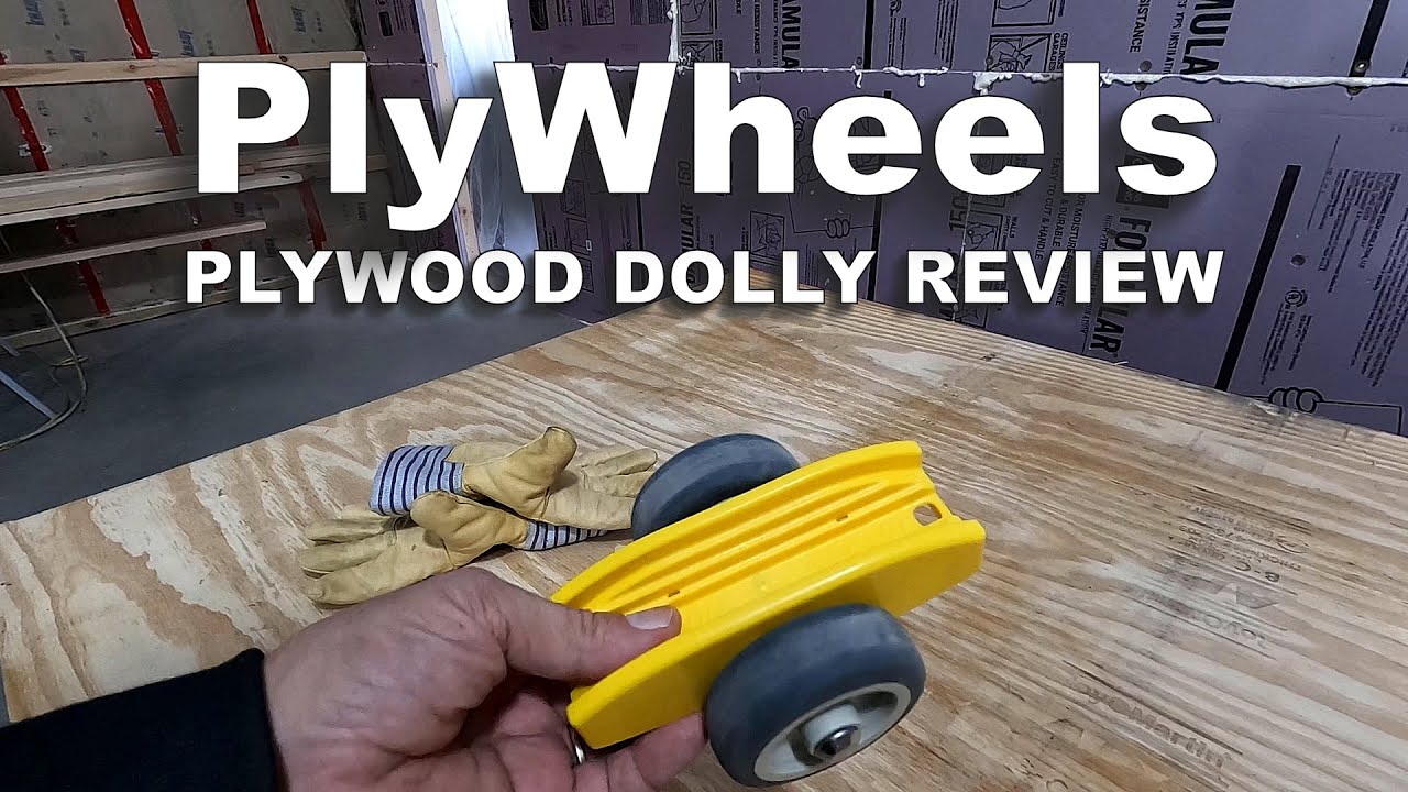 Обзор: тележка PlyWheels из фанеры и гипсокартона (стресс-тест!)