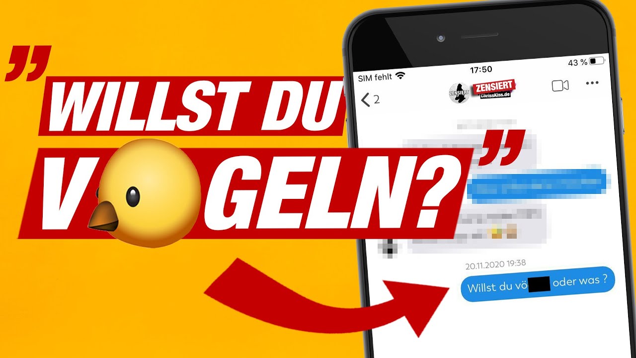 Warnung: Stelle im Dating niemals diese Frage! 🍆