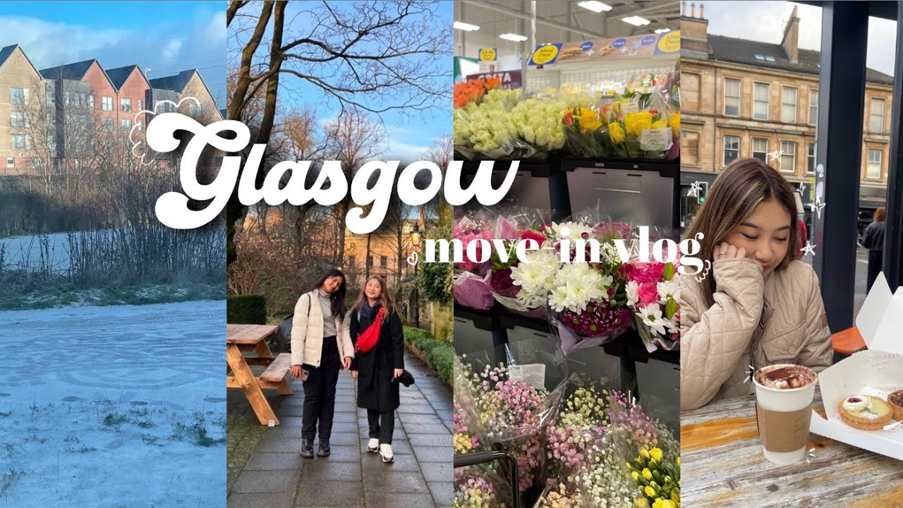 exchange diaries: move in with me! | unpacking & adjusting to life as an exchange student in glasgow