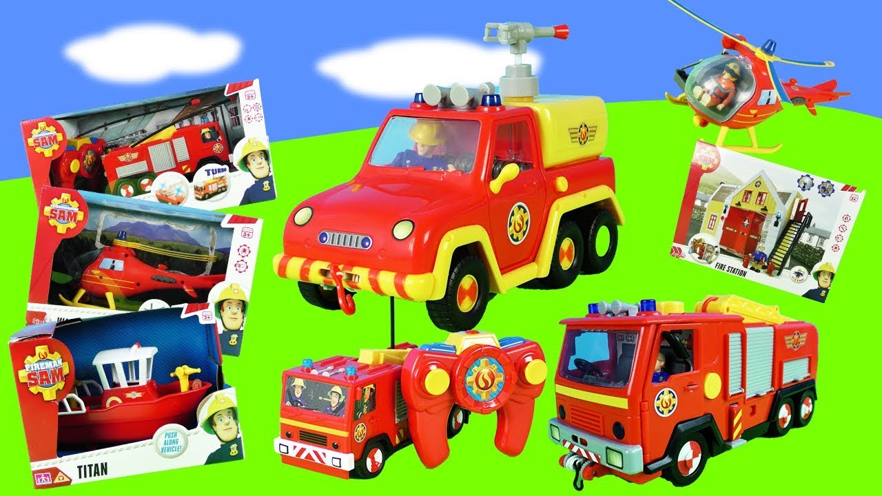 Пожарный Сэм Игрушка Stories| Игрушечные автомобили для детей | Пожарный Сэм Спасение Миссия