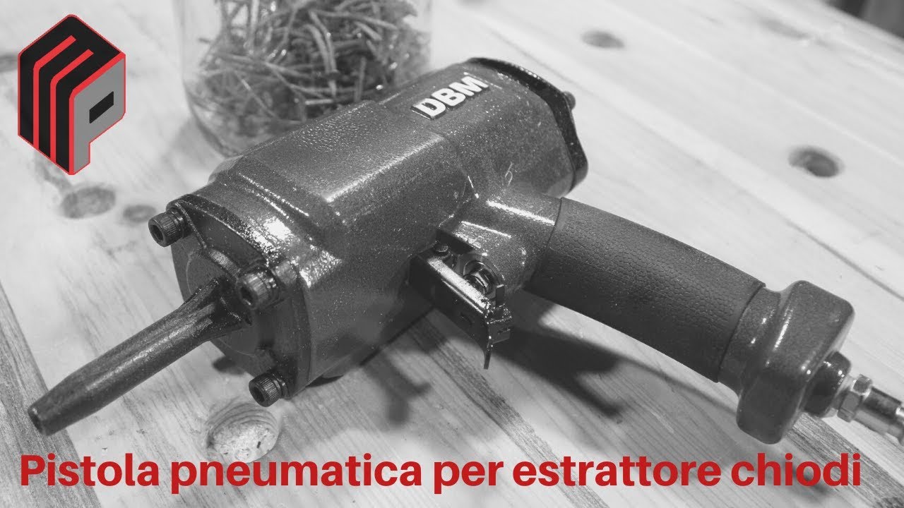 PNEUMATIC GUN FOR NAIL REMOVER //PISTOLA PNEUMATICA PER ESTRATTORE CHIODI
