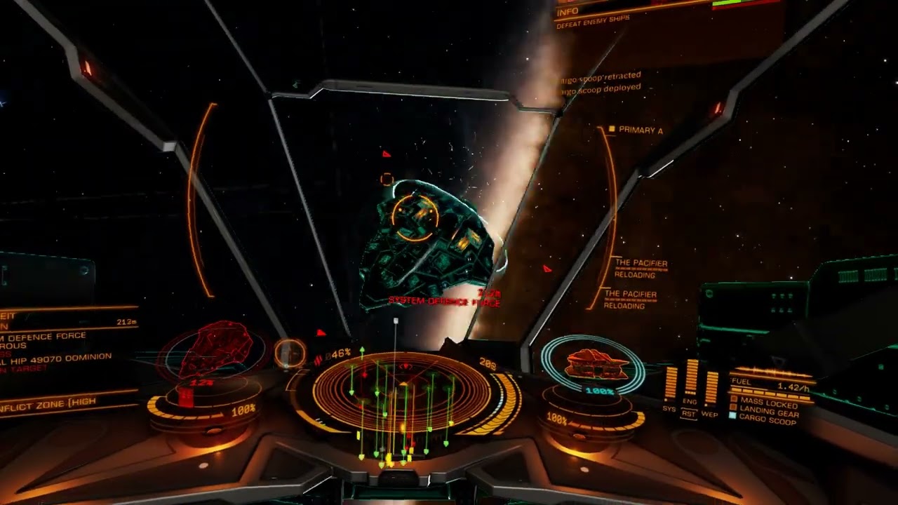 Elite Dangerous  - Pacifier Frag Vulture