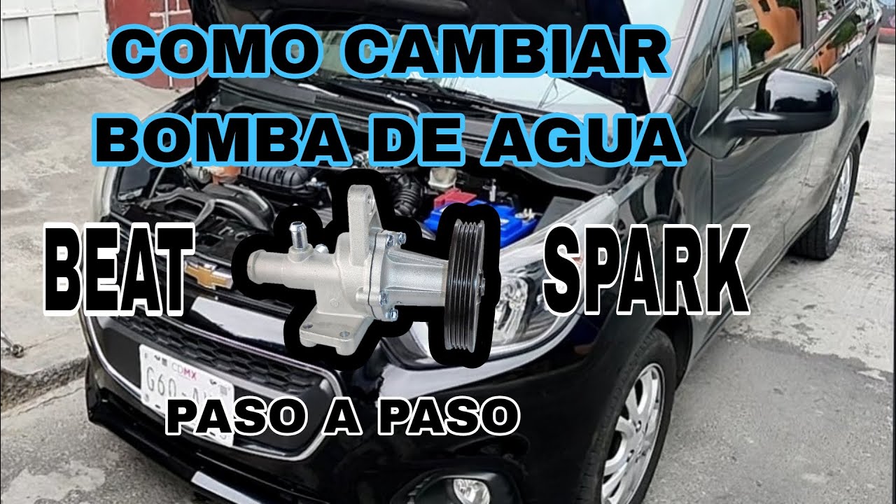 COMO CAMBIAR BOMBA DE AGUA BEAT SPARK PASO A PASO