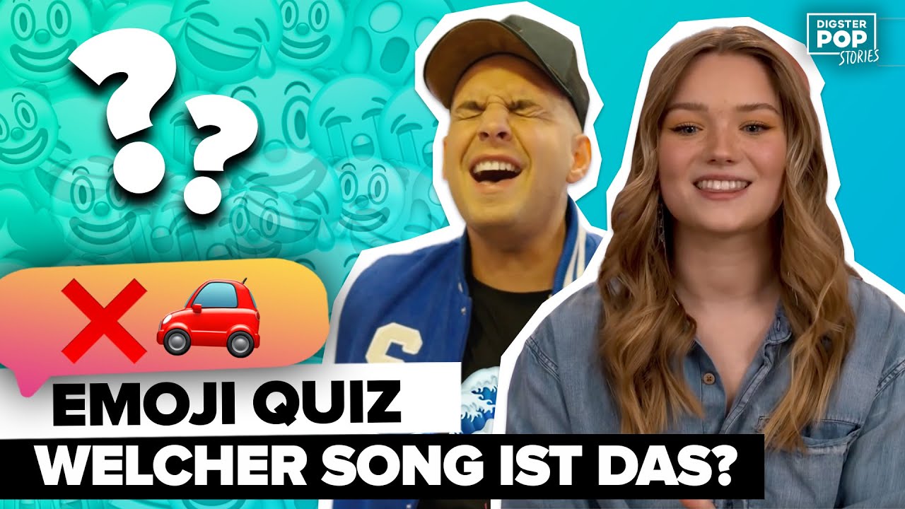 EMOJI QUIZ: Erkennen Pietro Lombardi, Julia Beautx & Co. diese Hits nur an Emojis?