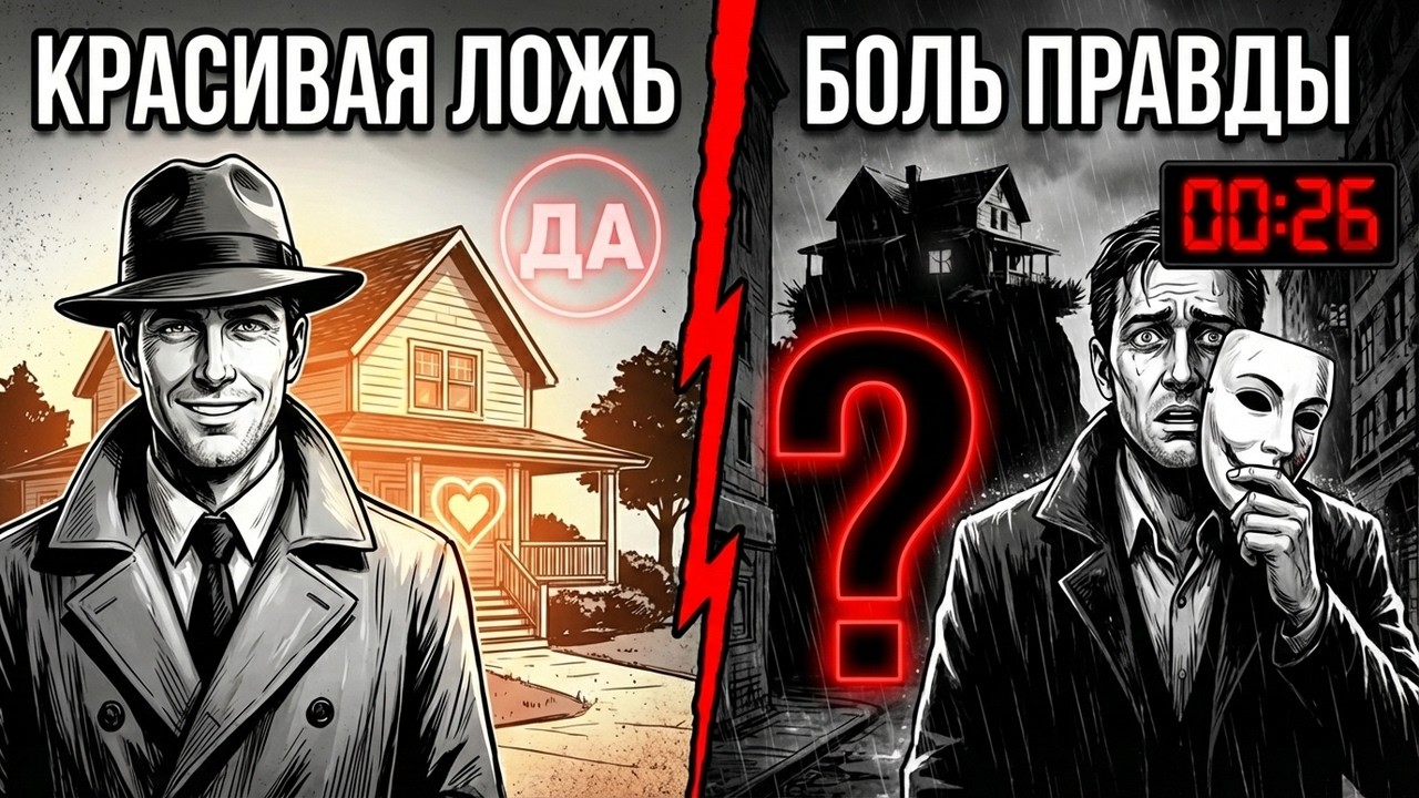 Страх правды или боль иллюзии — что вас убивает медленнее?