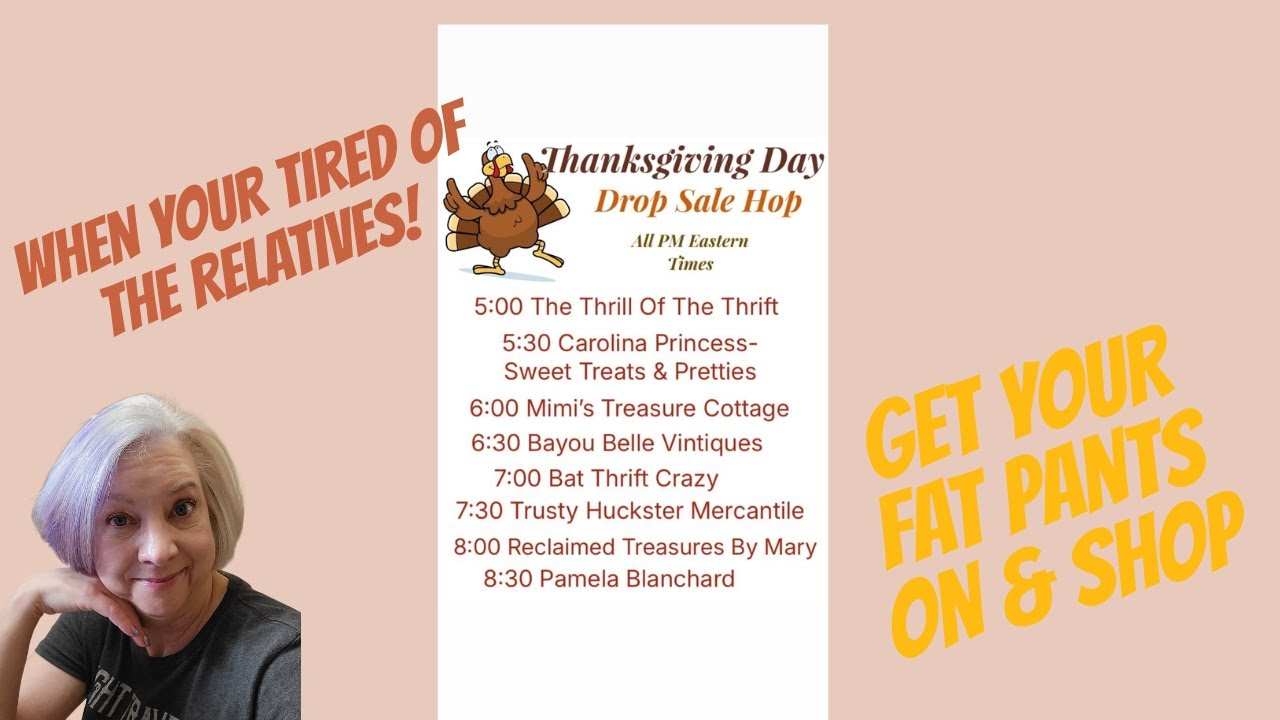 2025 Thanksgiving Drop Hop