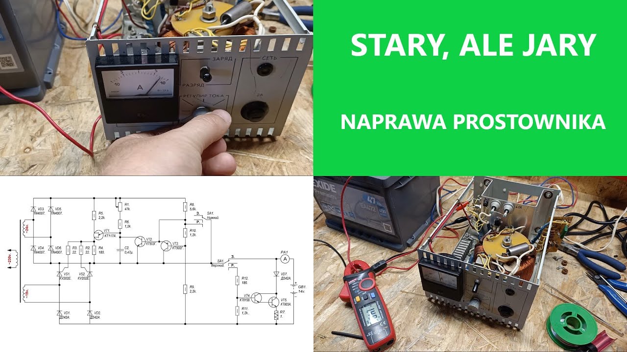 Stary, ale jary - naprawa rosyjskiego prostownika