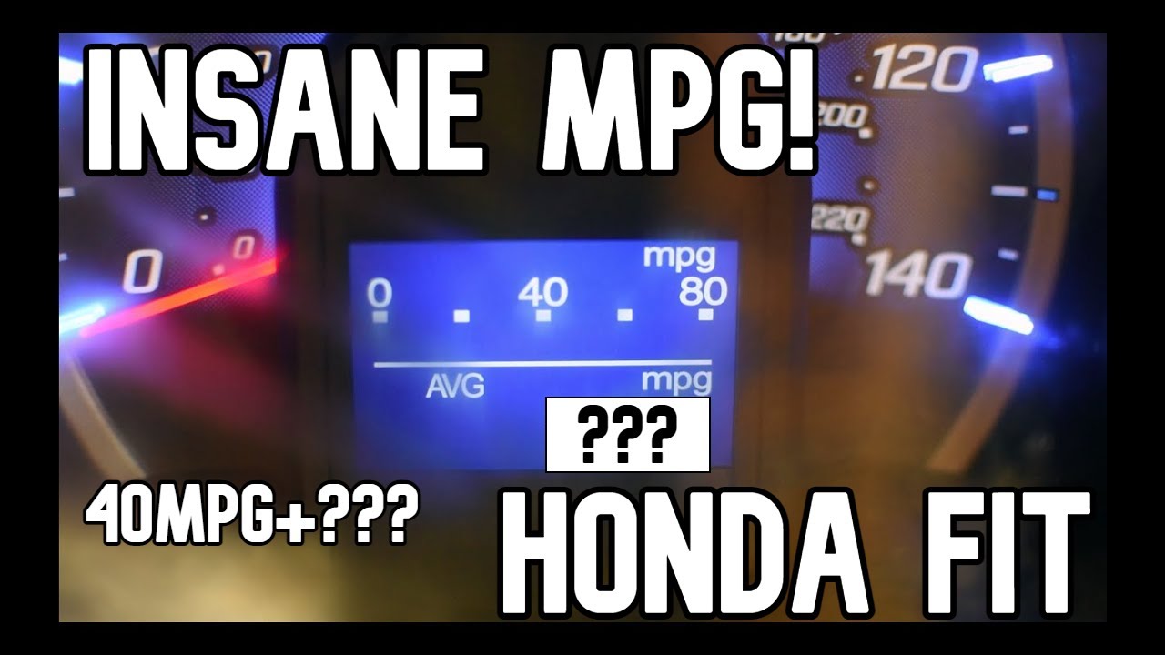 Honda Fit Hypermiling 40+MPG