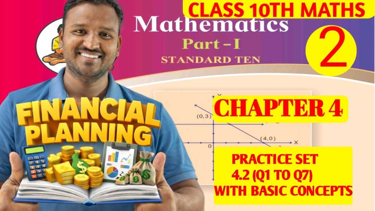 PRACTICE SET 4.2 | CH 4 | FINANCIAL PLANNING| FULL BASIC CONCEPTS | SSC BOARD| BY SHABBIR SIR 