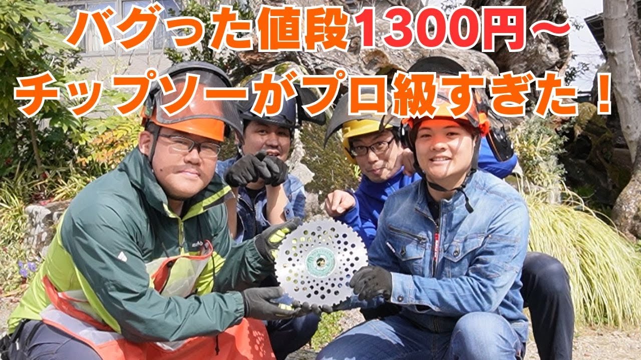 【コスパ最強】トリガー社 草刈りプロフェッショナルチップソーが高級品を超えた⁉