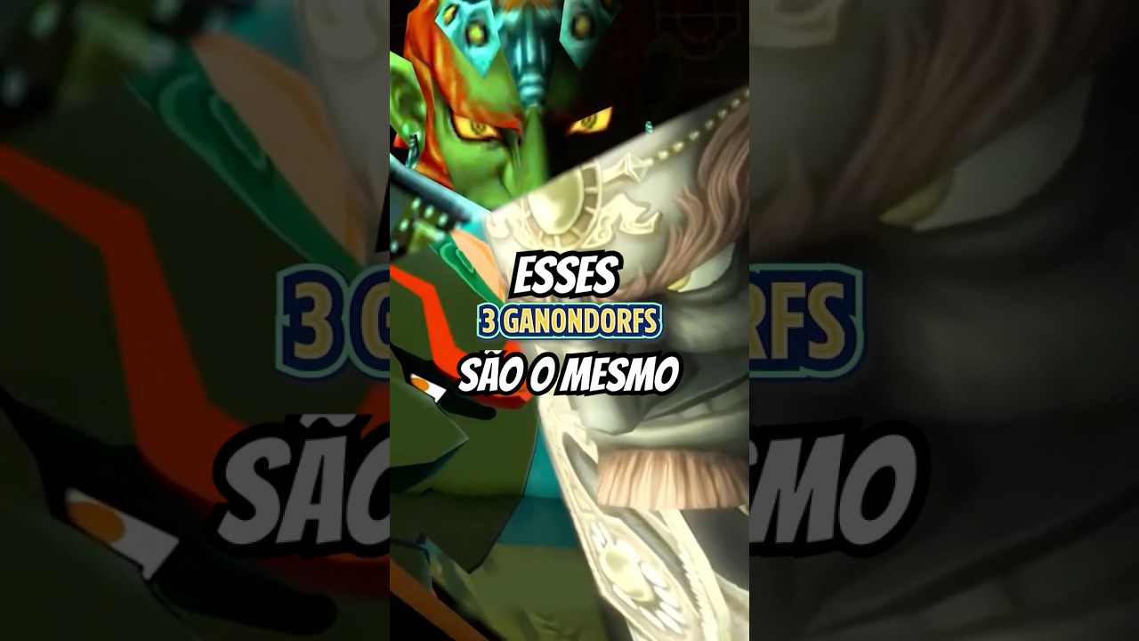 Ganondorf é quase sempre o mesmo em The Legend of Zelda #zelda #legendofzelda