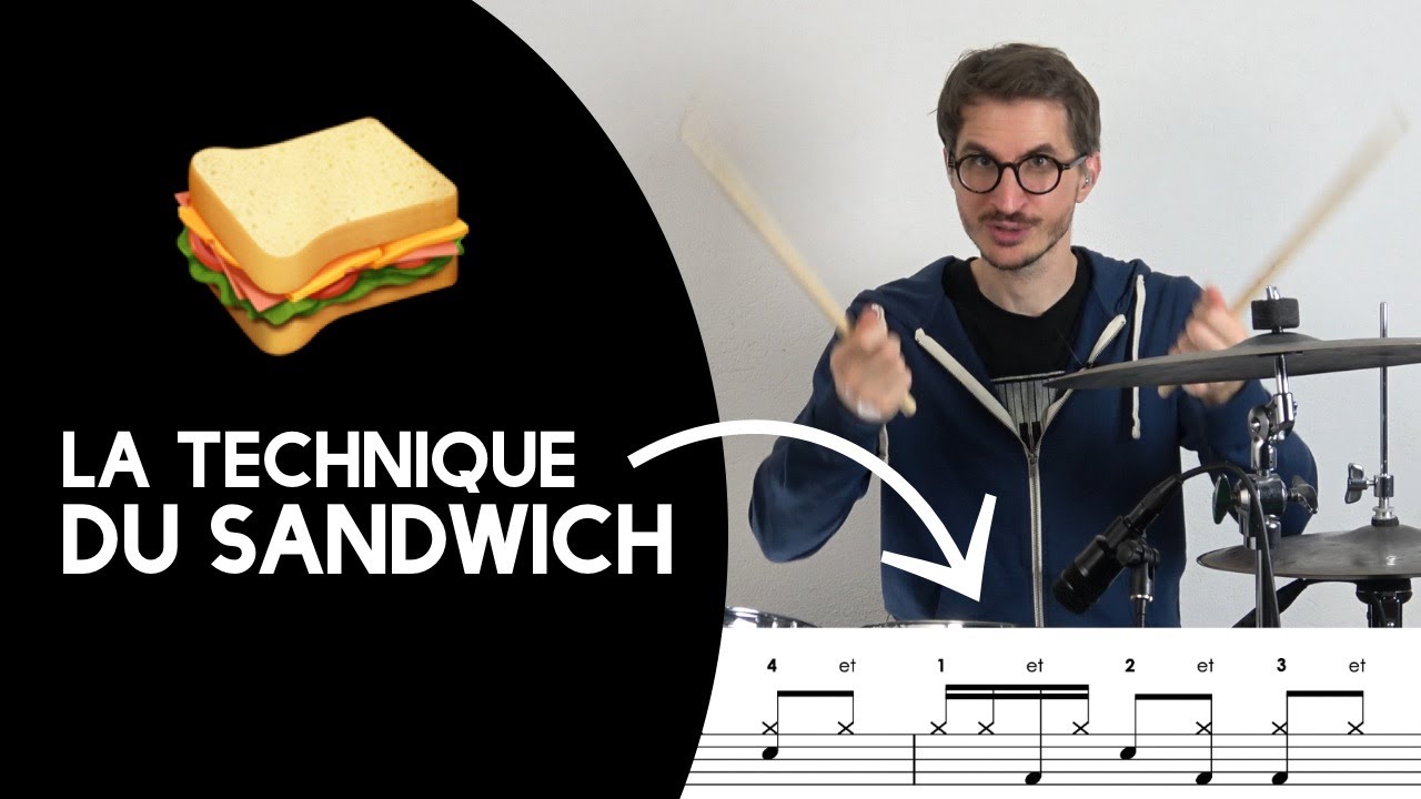 Embellissez vos rythmes grâce au principe du sandwich