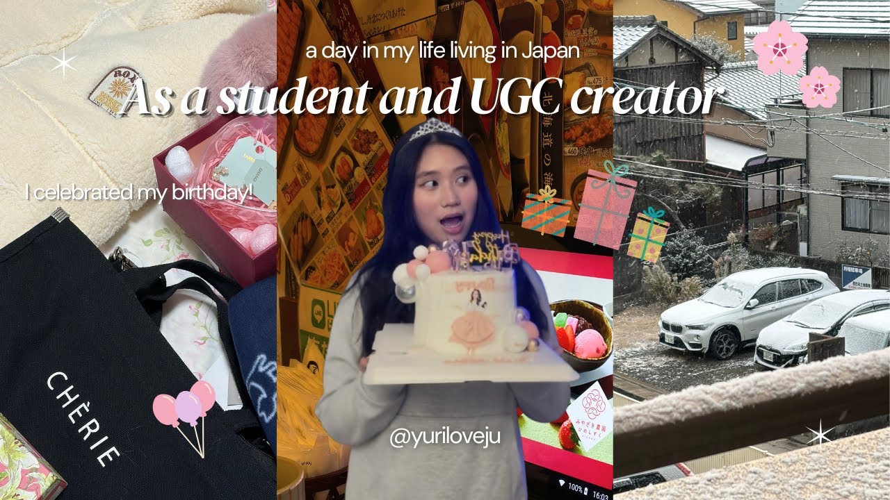 My Life in Japan (As a student and a UGC CREATOR) 
