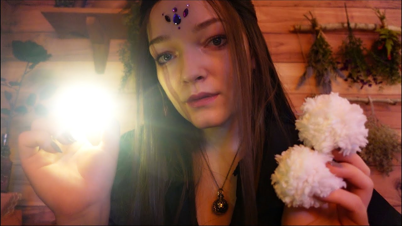 ASMR 🔮 Worried Sorceress tests your senses (you are her familiar 🐾)