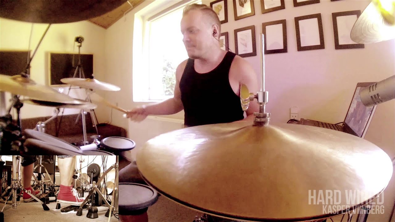 Hard Wired (Dave Weckl) - drum cover by Kasper Viinberg