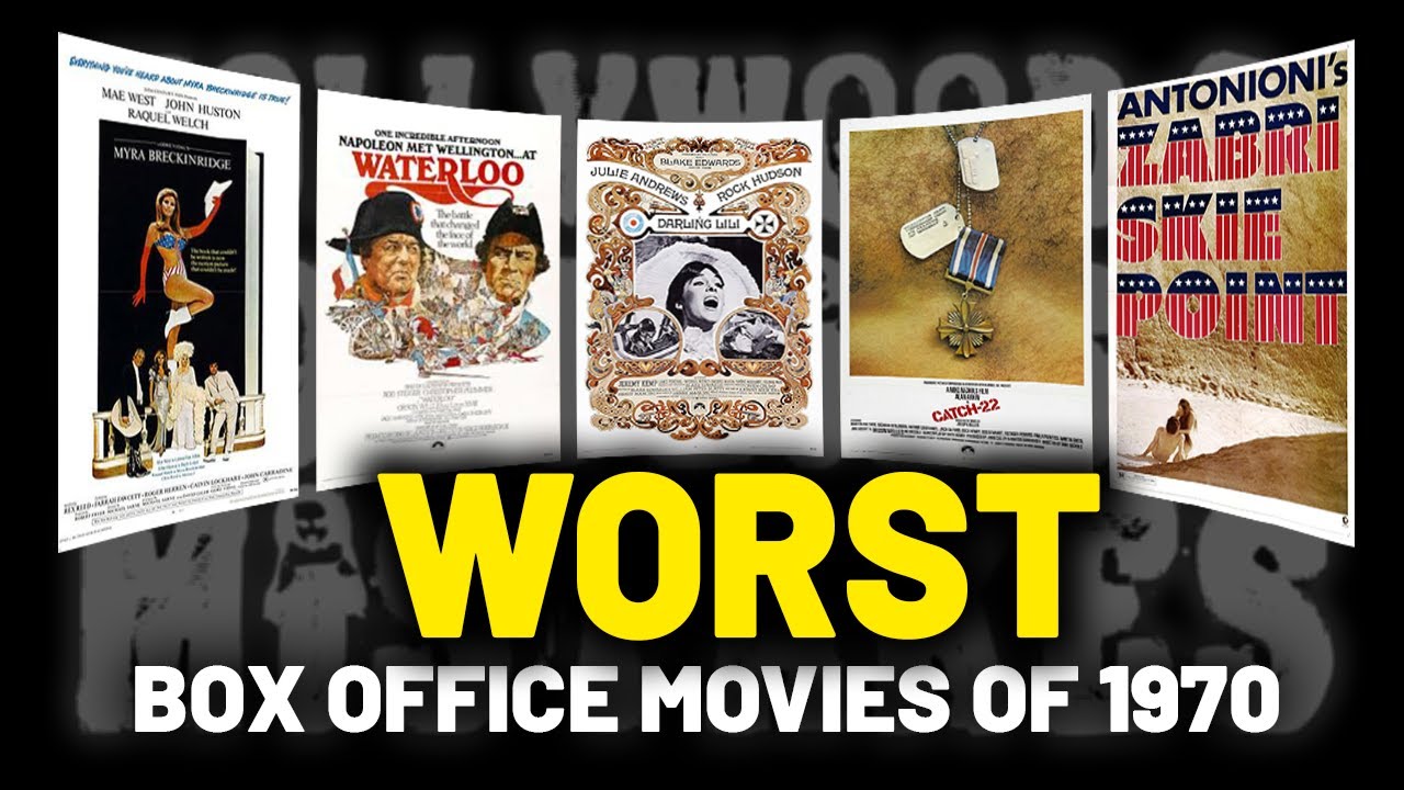 The 13 Worst Box Office DISASTERS of 1970 Hollywood’s Costliest Mistakes