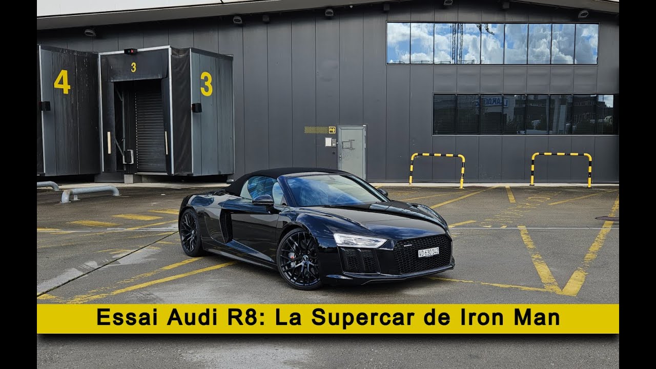 Essai Audi R8 !! La Supercar de Iron Man !! 🔥