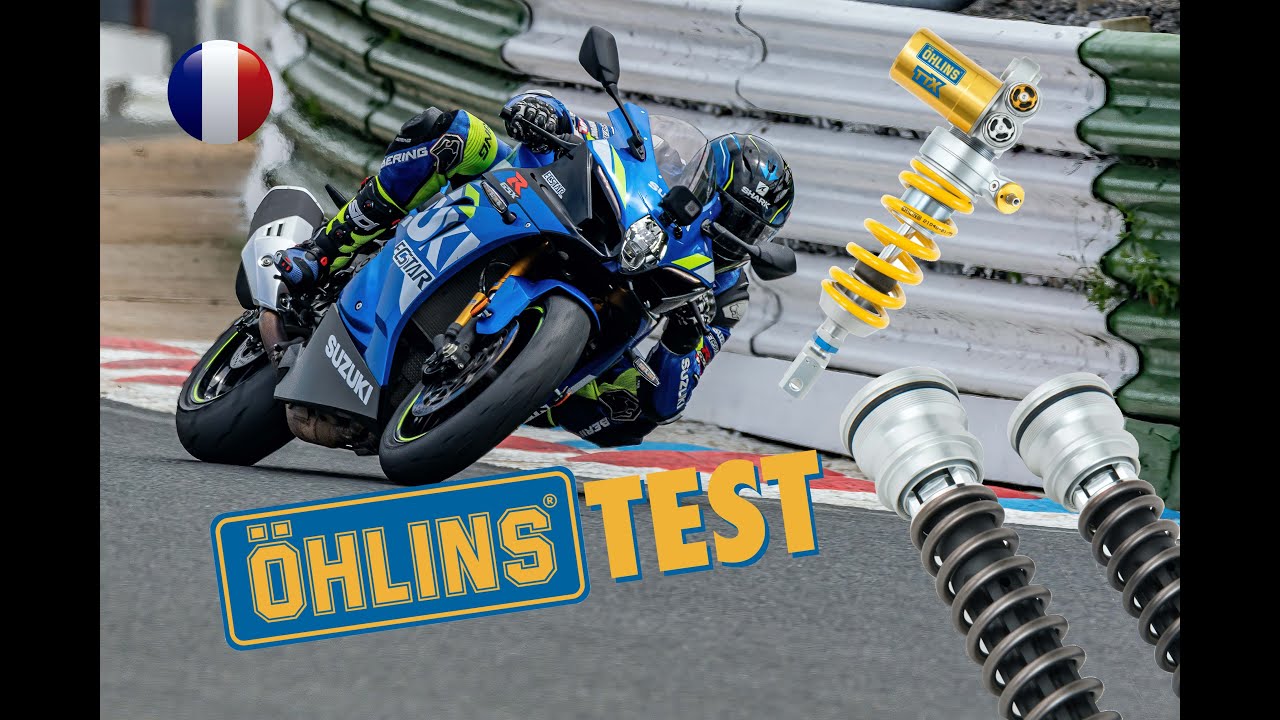 🇫🇷 ESSAI SUSPENSIONS ÖHLINS:  PERFORMANCES, SENSATIONS, CHRONOS, RÉGLAGES