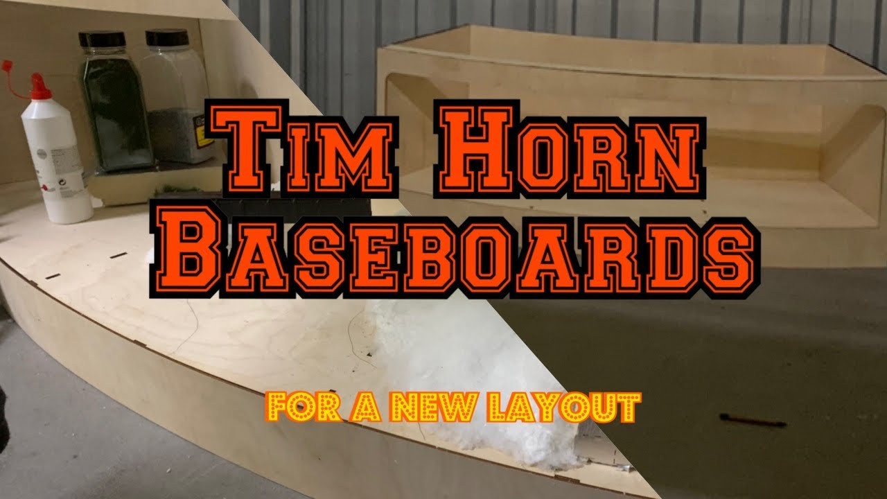 Tim Horn Baseboards - The Build Process For a New Layout!