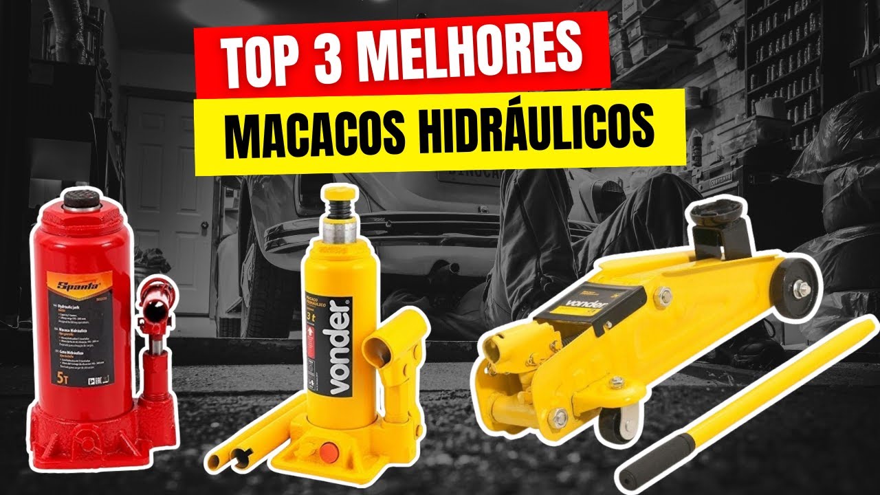 Qual o MELHOR MACACO HIDRÁULICO de 2025? - TOP 3 Melhores Macacos Hidráulicos Bons e Baratos