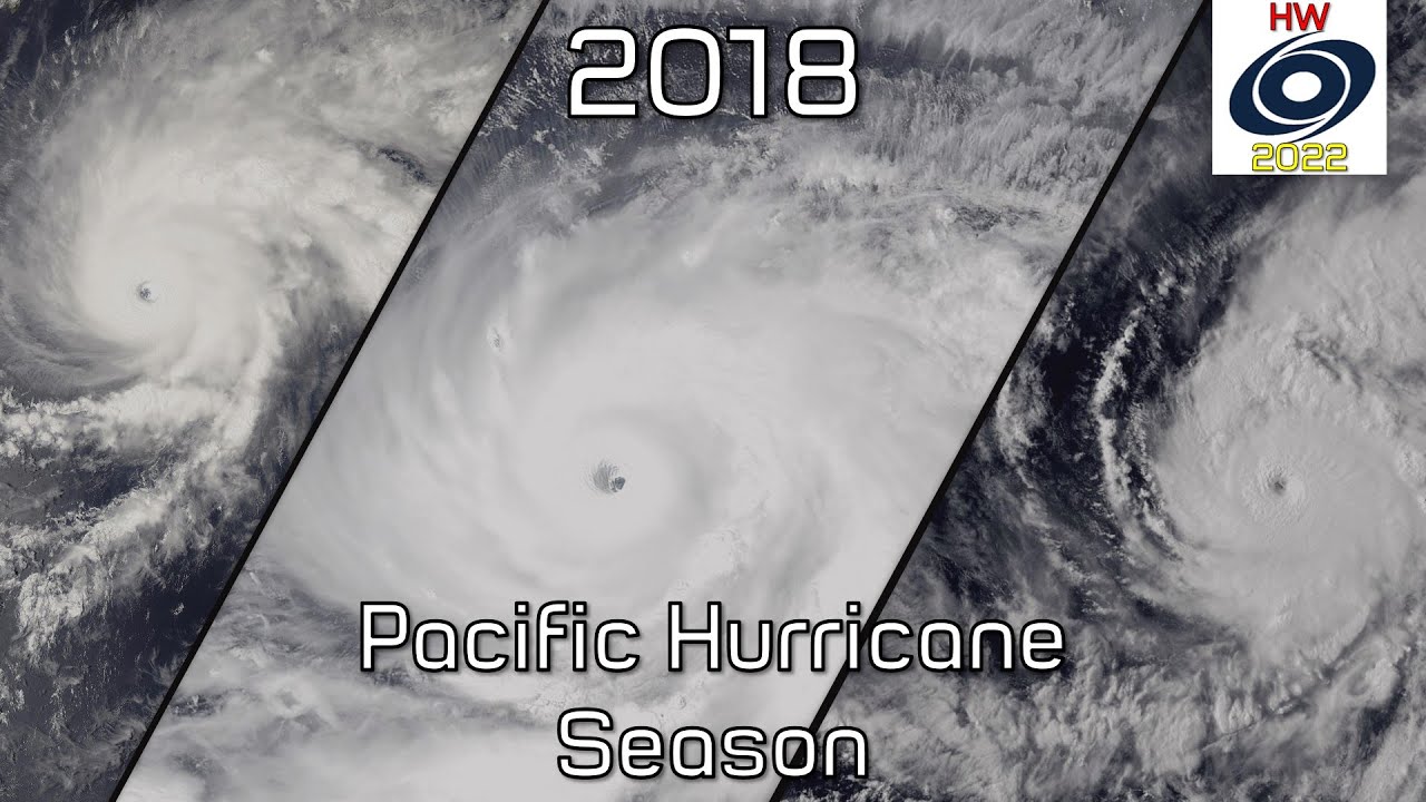 2018 Pacific Hurricane Season Animation V2