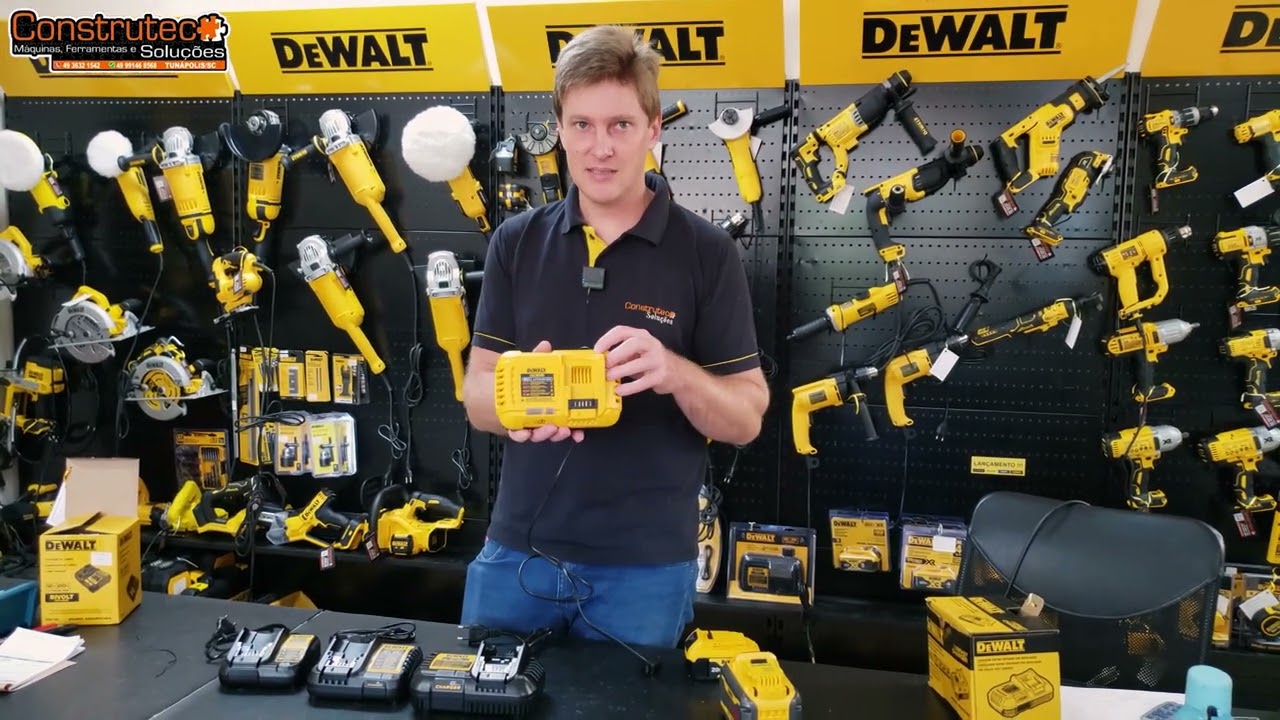 Qual carregador é o correto para cada bateria DeWALT ? 🤔