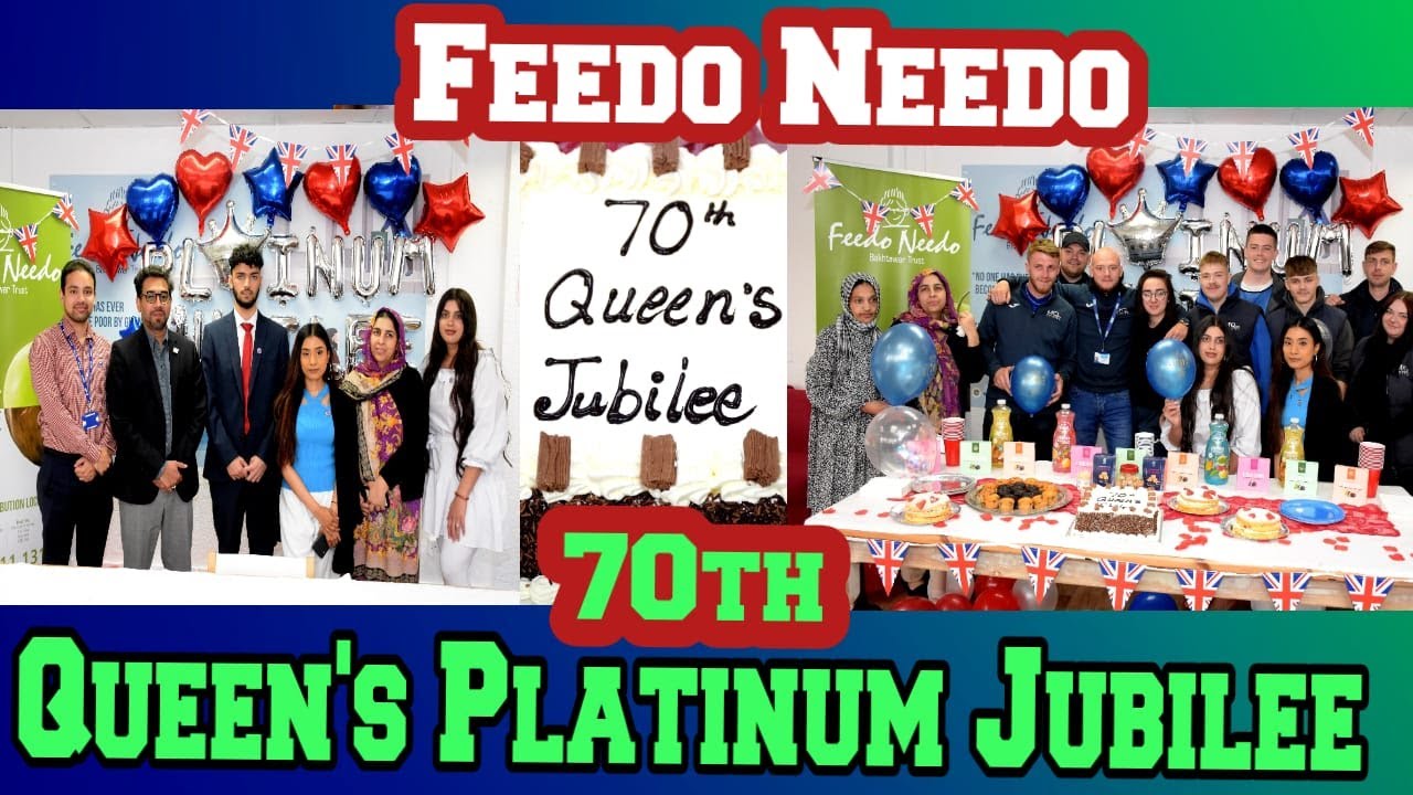 Birmingham: Queen's 70th Platinum Jubilee Celebrated with homeless people at Feedo Needo | WNTV