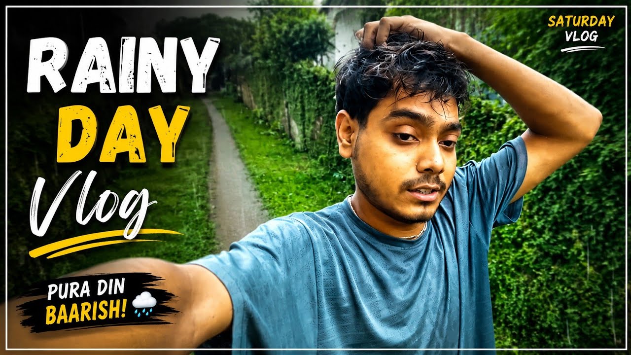 Assam... Monsoon Vlog 🌧️ | Rain, Rest & Evening Vibes...