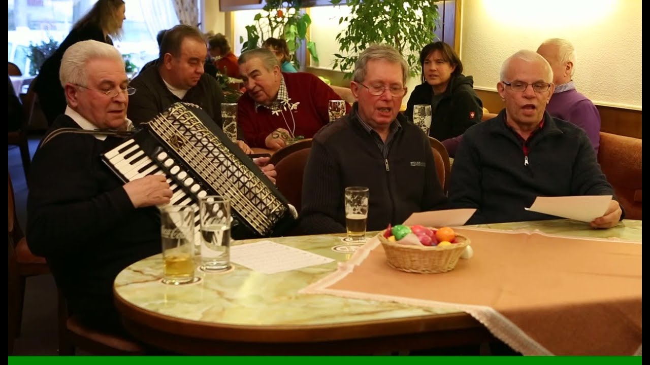 Waldläufer-Lied im Café Schoberth in Marktleuthen im Fichtelgebirge
