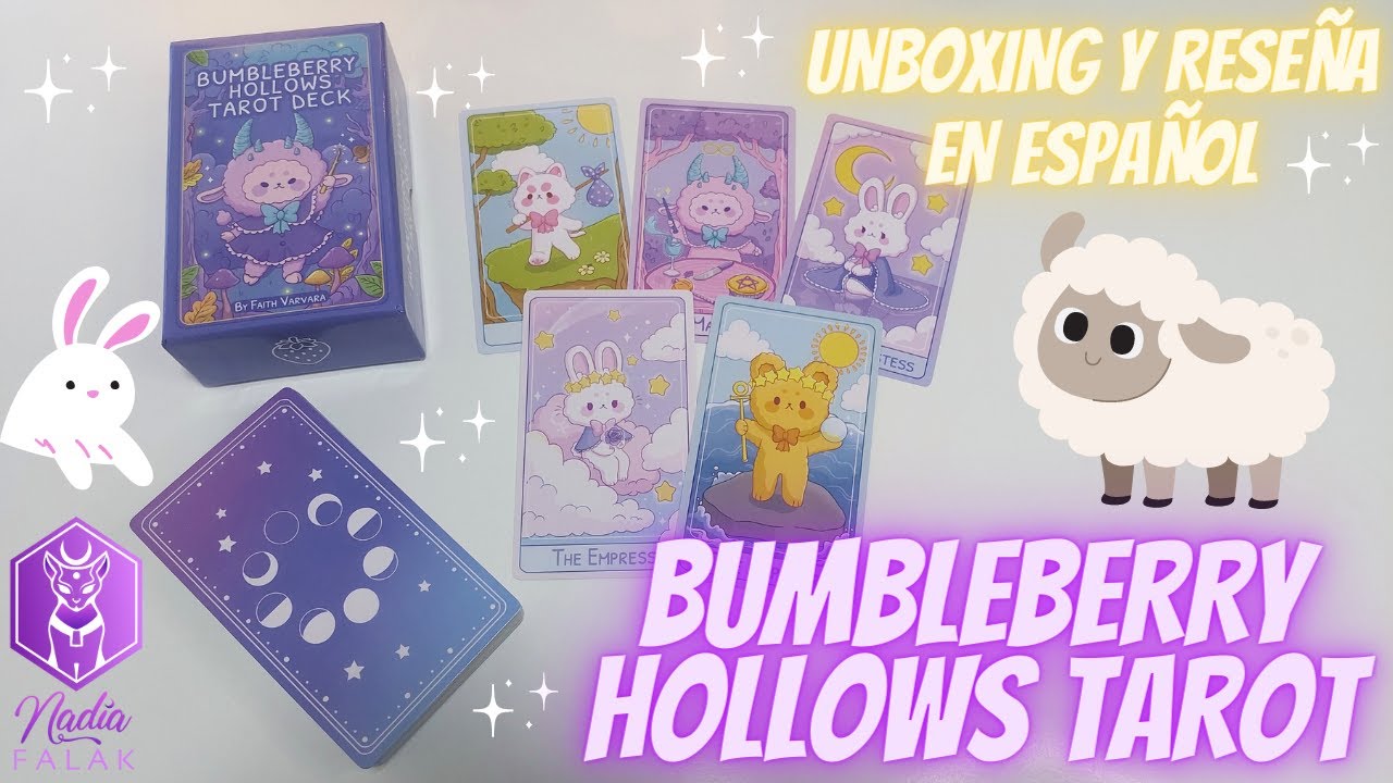 BUMBLEBERRY HOLLOWS TAROT 🐏 Unboxing y Reseña en Español ✨ Nadia Falak