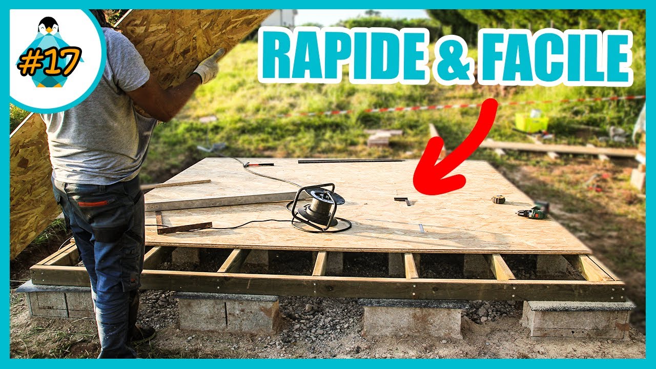 Comment construire une dalle bois pour un abri de jardin - LPMDP#17
