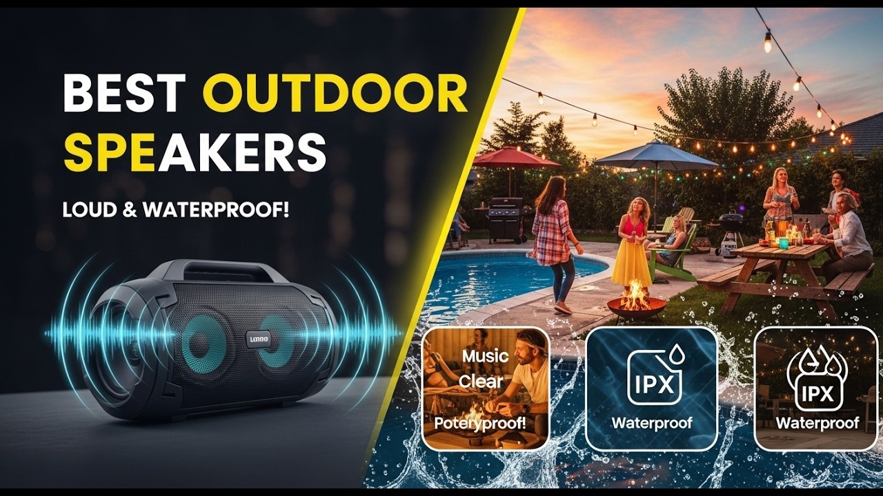 TOP 5 Best Outdoor Speakers 2026 | Outdoor Speakers You Won'T Believe The Sound