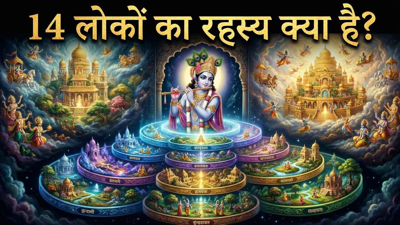 14 लोकों का रहस्य क्या है? WHAT IS THE MYSTERY OF THE 14 LOKAS? #14Lokas  #ViralVideo