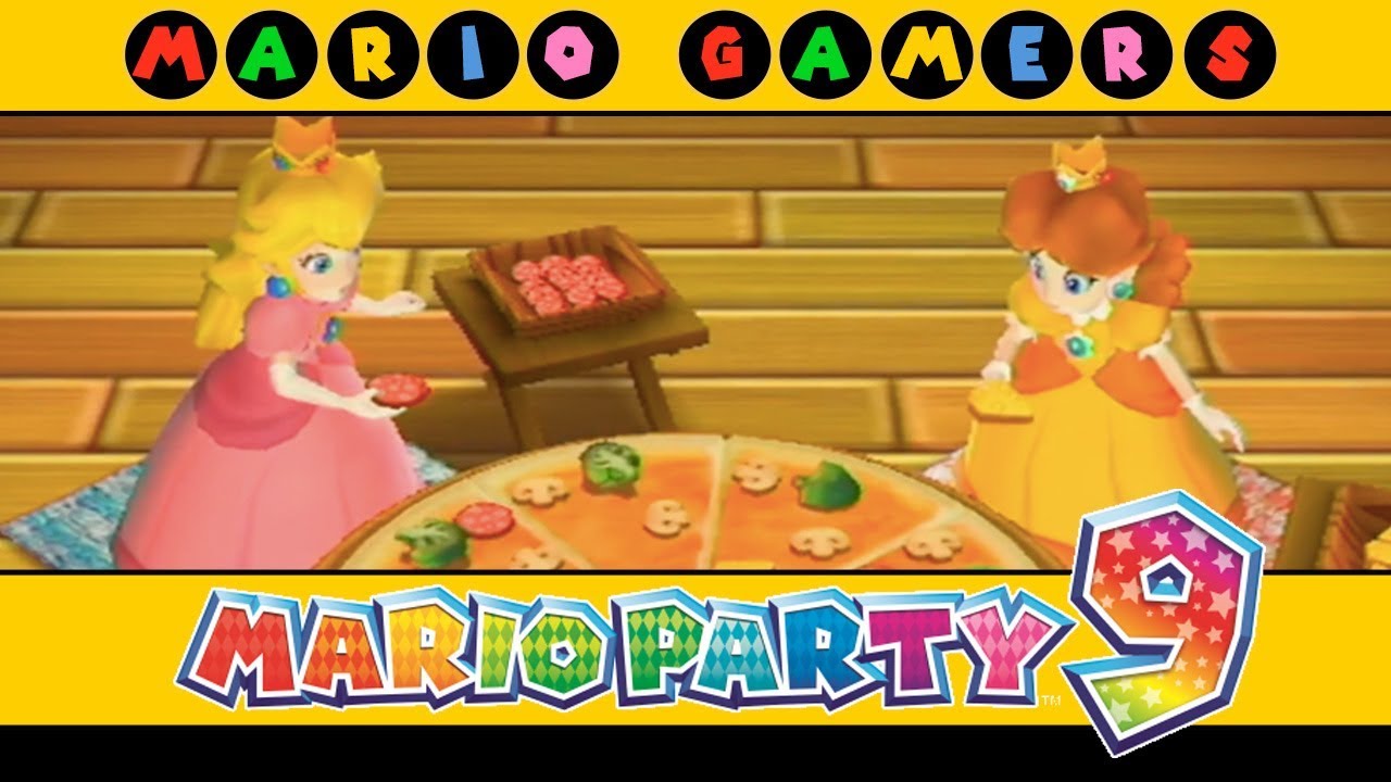 Mario Party 9 - Magma Mine (Peach vs Daisy) - Party Mode