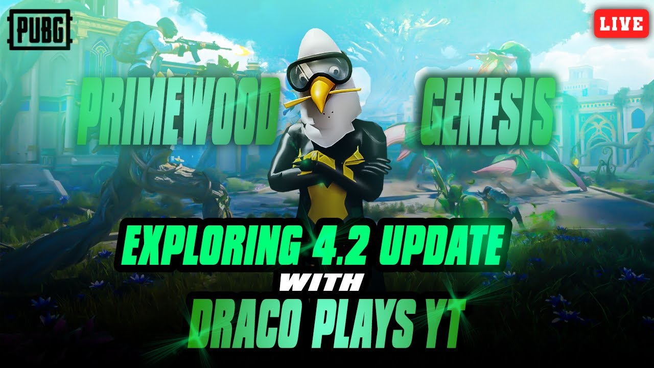 4.2 Update with Draco Plays 😍PUBG MOBILE LIVE💖#gaming#customrooms #pubgmobile#pubgmobilelivestream