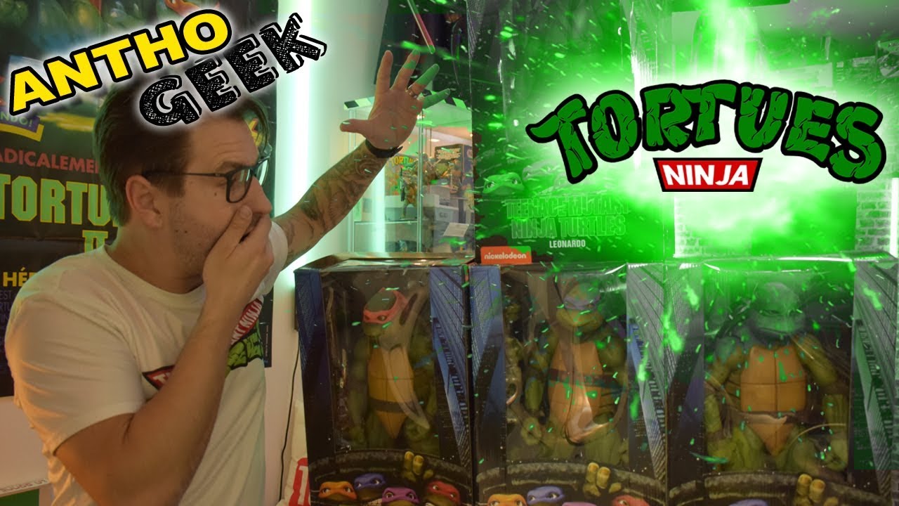 TORTUES NINJA : LES PLUS BELLES FIGURINES DU FILM ! (Neca 1/4 scale figure 1990 TMNT)