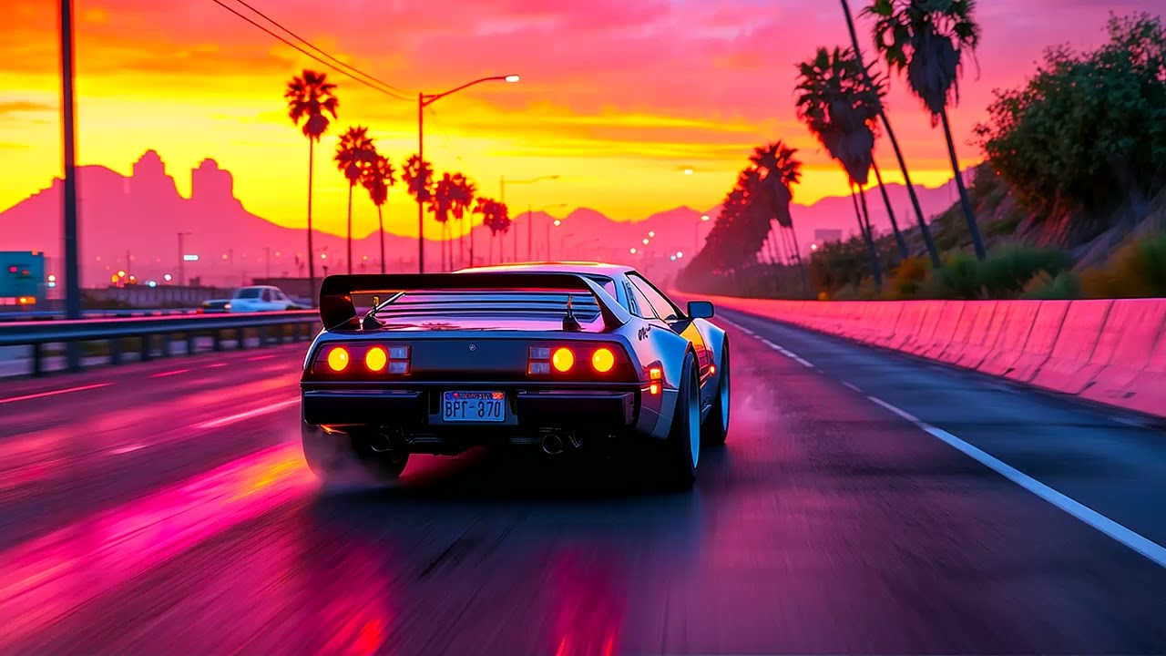 Sunset Drive 🌅 | 1 Hour of 80s Synthwave Music