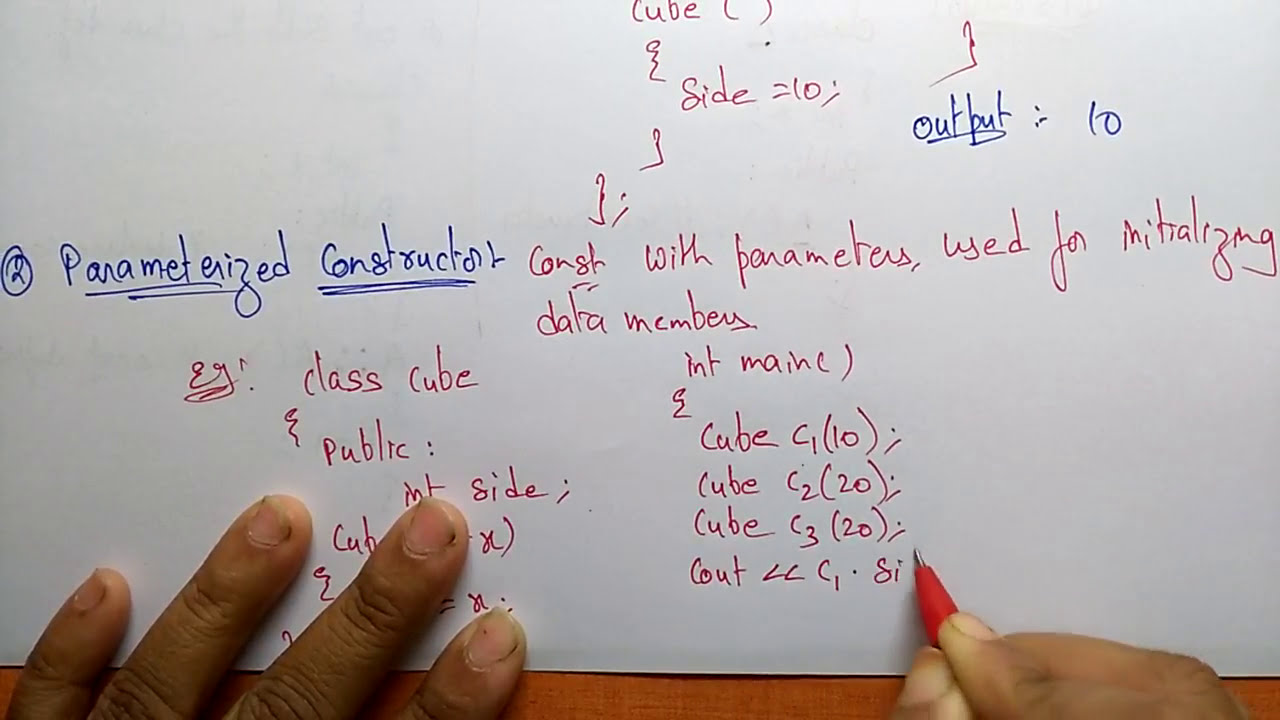 Конструктор в C++ | Типы | Часть 1/2 | Объектно-ориентированное программирование в C++ | Lec-17 |...