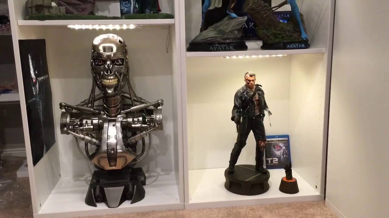 Sideshow terminator endoskeleton life size bust